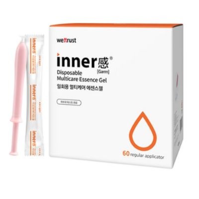 [wettrust] inner感 使い捨てマルチケアエッセンスジェル フェミニンケア 低刺激 Yゾーンケア / 60個入り