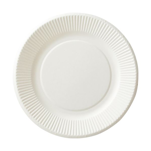 （まとめ）ペーパーウェア ペーパープレート20cm T-8SE 1パック（50枚）[x20セット]