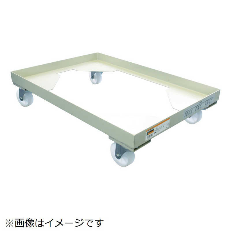 トラスコ中山　箱台車 内寸500X400 ナイロン車　B2B