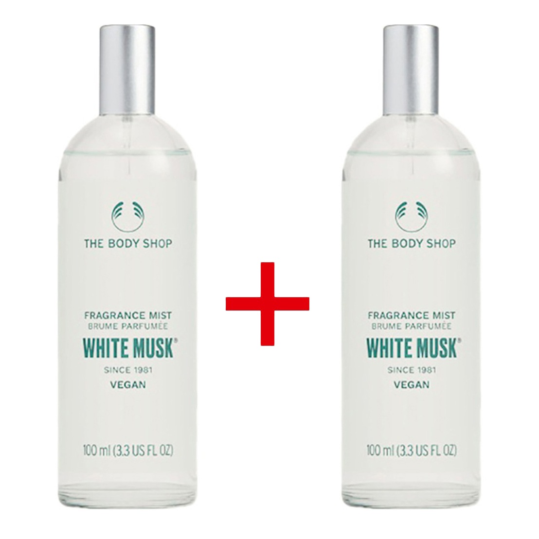 フレグランス ボディミスト ホワイトムスクの香り 100ml X 2個