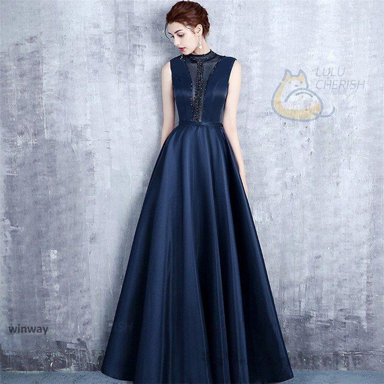 売れ ロングドレス 演奏会 パーティードレス ドレス レディース 結婚式 ドレス ワンピース ロング丈 編み上げ 発表会 お呼ばれ 二次会 披露宴 上品 大人 高級感