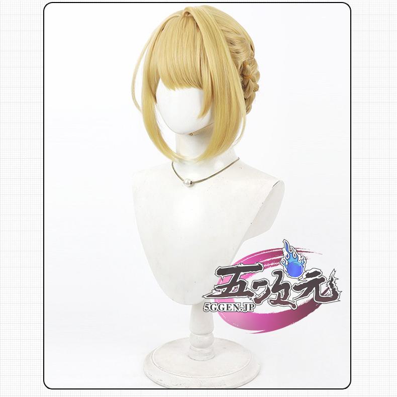 ハロウィン ウィッグ コスプレ ゼレンスゾーンゼロ　コスプレ　イヴリン　ウィッグ レディース 五次元