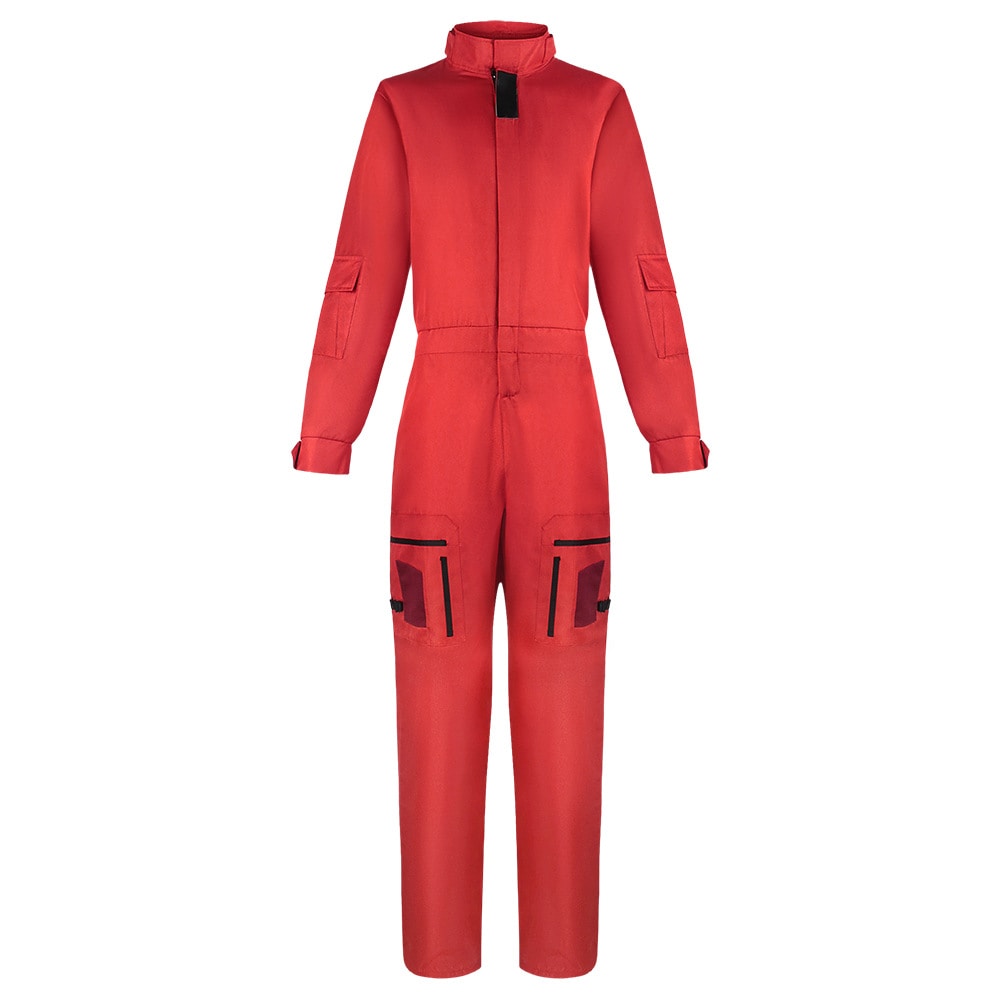 K1367銀河護衛隊3cos星爵ピーター・クイル同一連体服コスプレ赤ユニフォーム演技服