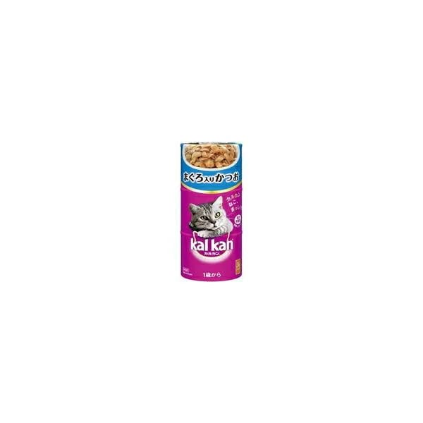 【1ケース】【お取り寄せ対象品】カルカン ハンディ缶 1歳から まぐろ入りかつお(160g*3缶) *18個
