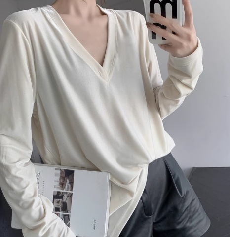 レディース カットソー 長袖 ボリューム袖 かわいい 大人可愛い きれいめ シンプル カジュアル 上品 おしゃれ かっこいい レトロ アジアン エスニック エキゾチック こなれ感 春 夏 通勤 学生