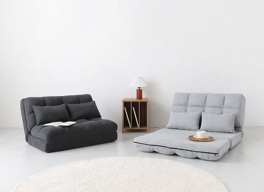 【正規品・韓国発】AMBO 2人掛けソファベッド 座椅子タイプ