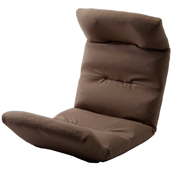 CELLUTANE 和楽の雲 上タイプ 座椅子 ダリアンブラウン 日本製 頭部 腰部 脚部 14段 リクライニング 一人掛け A193上R-561BR メーカー直送