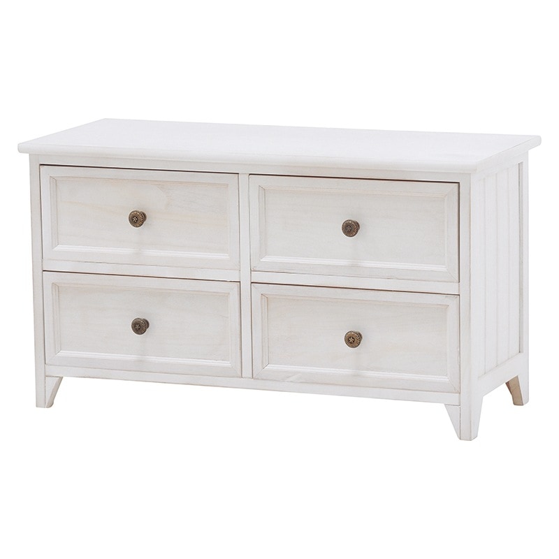 チェスト タンス アンティーク クラシカル 白 かわいい ガーリー 洋服箪笥 エレガント おしゃれ 引き出し 衣類収納 完成品 木製 たんす