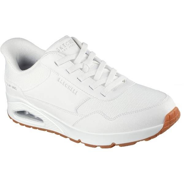 返品交換不可 大特価 Skechers スケッチャーズ UNO-BANKSIA カジュアル シューズ 183022W-WHT ウノ メンズ 即納あり