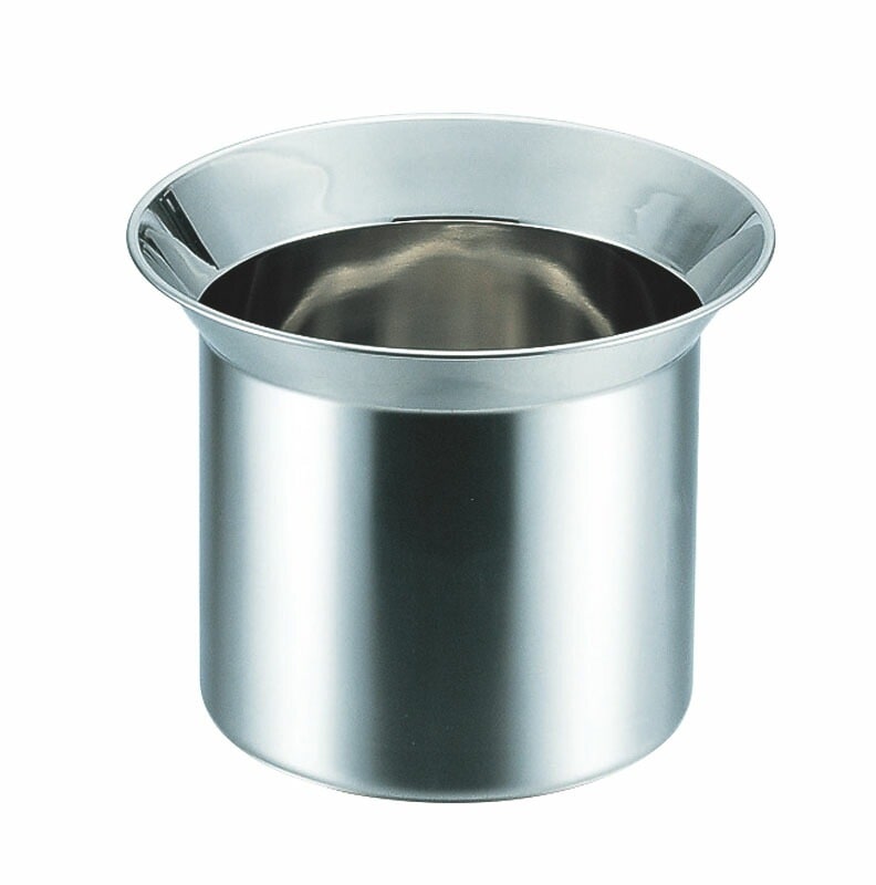 大屋金属 18-8 中華カス入れ30cm