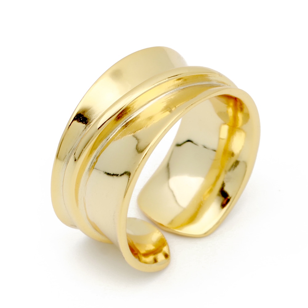 925 センターリング ワイド 溶岩 [cr399] 5,377円