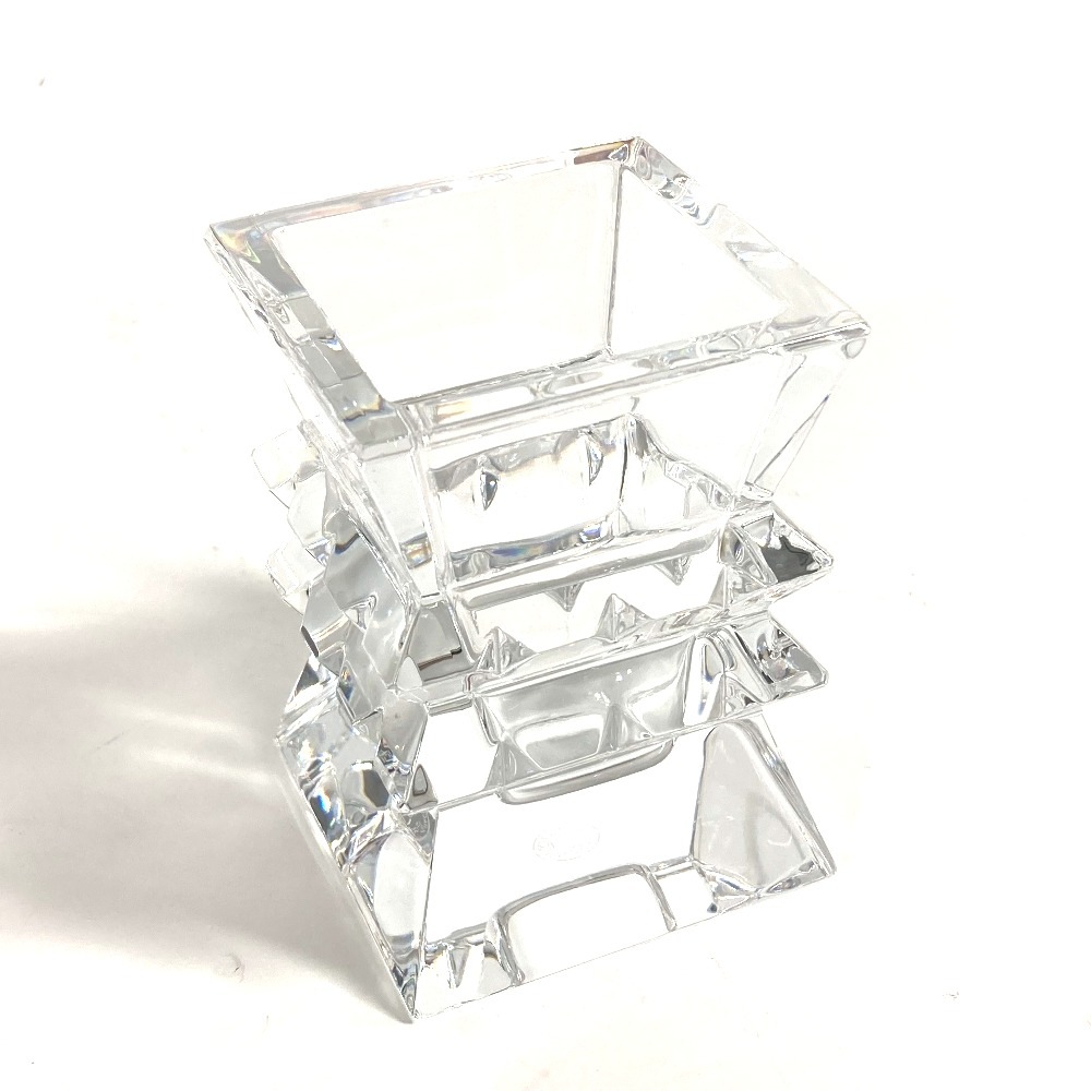 Baccarat バカラ 花瓶 コロンビーヌ インテリア フラワーベース ガラス クリア