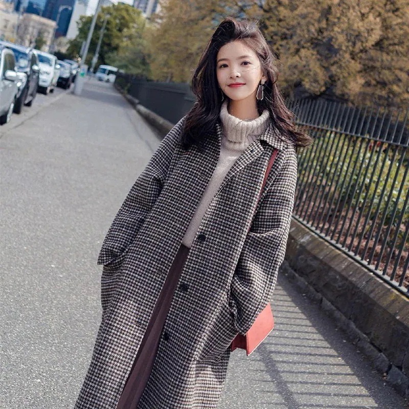 超目玉新品 ステンカラーコート チェックコート アウター レディース 冬 ロングコート チェック柄 コート ロング 大きいサイズ 3L カジュアル おしゃれ シンプル 秋冬