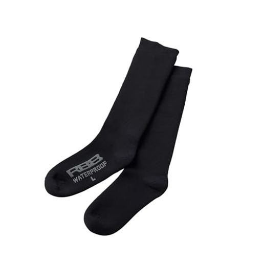 RBB ウォータープルーフソックスロング M ブラック 7714