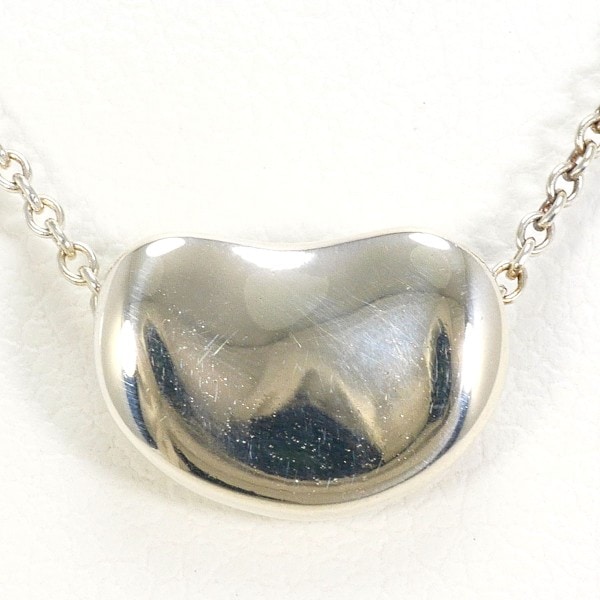 ティファニー ビーン シルバー ネックレス 総重量約2.9g 約41cm ジュエリー 中古