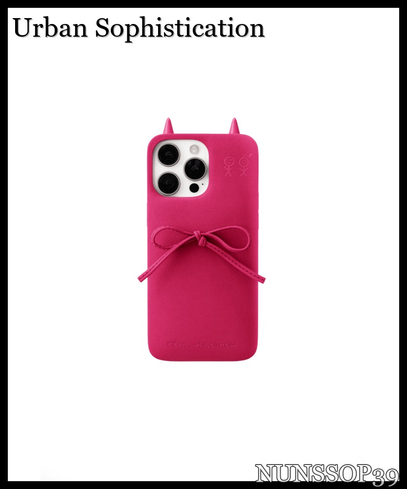 Urban Sophistication THE SOAP CASE Delicate Bow in Neon Pi