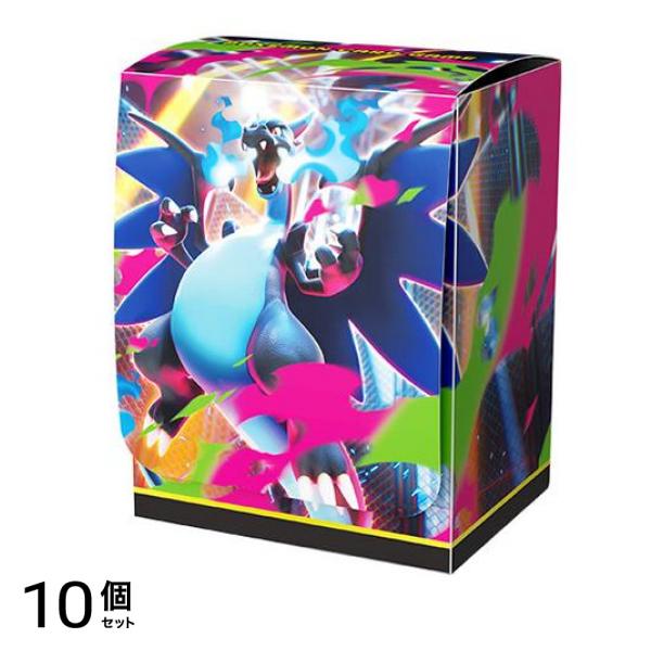 ポケモンカードゲーム デッキケース メガリザードンX 90枚～ 180枚収納 10個セット