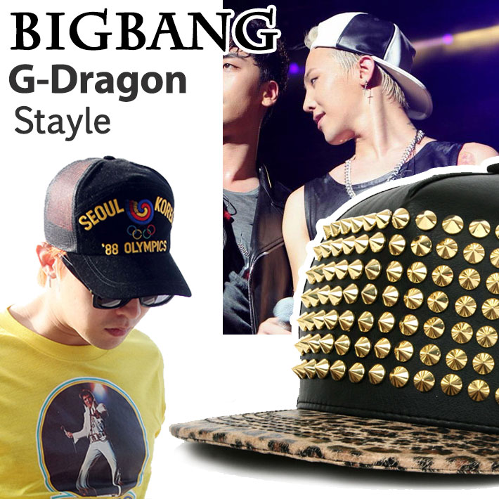 Qoo10] 国内発送BIGBANG 帽子 g-dra : バッグ・雑貨