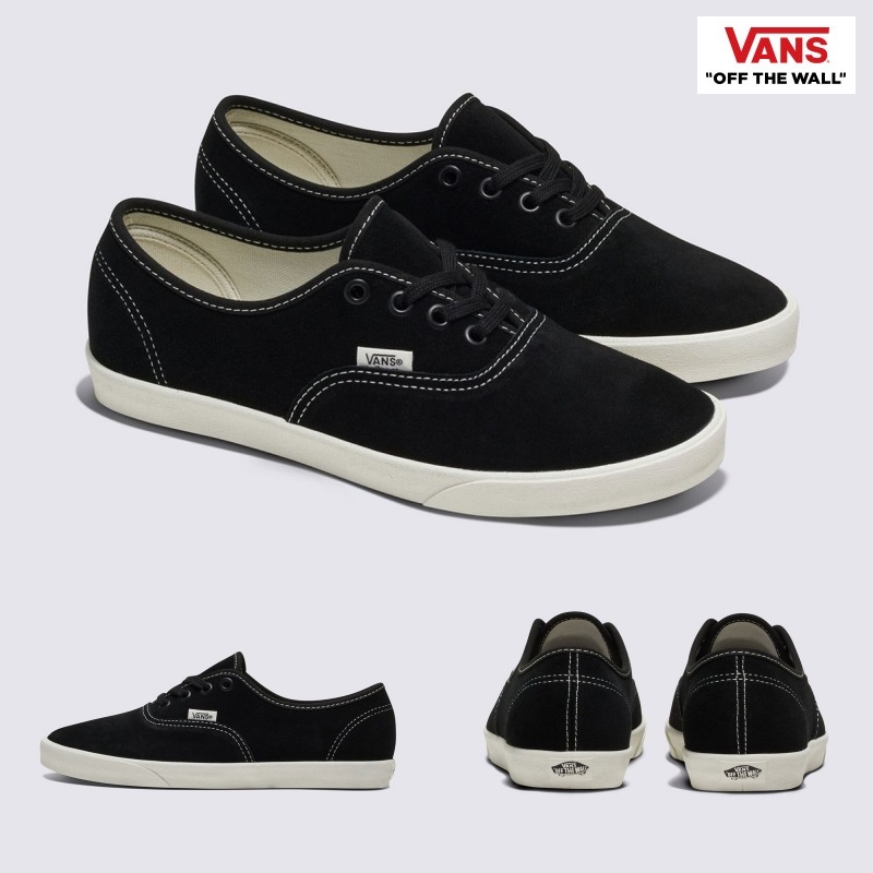 [VANS] バンズ スニーカー オーセンティック ロープロ スエード / BLACK