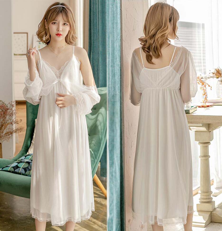 ネグリジェ 姫系 レディースパジャマ ワンピースパジャマ ルームウエア パジャマ レース パッド付き 可愛い 部屋着 ナイトドレス 寝間着 寝巻き 婦人パジャマ 大きいサイズ 春 夏 ナイトウェア 婦