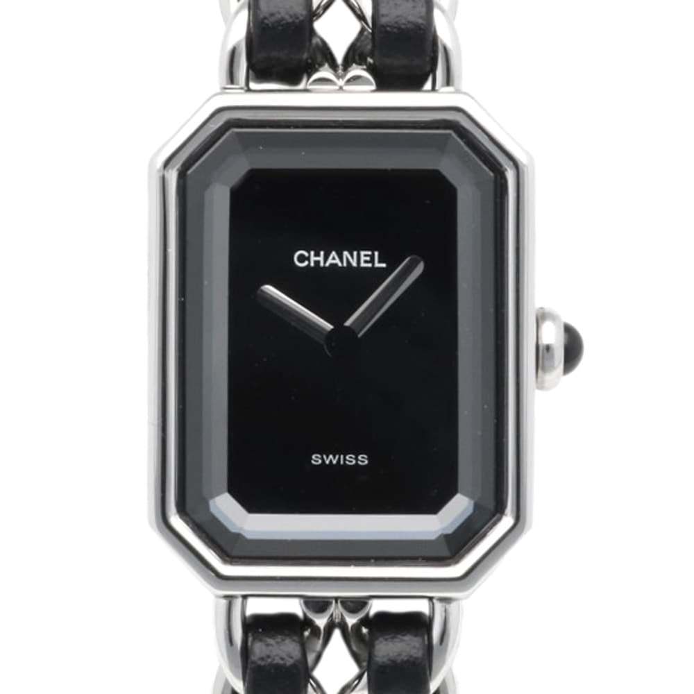 シャネル プルミエール M 腕時計 ステンレススチール H0451 クオーツ 1年保証 CHANEL 中古 美品