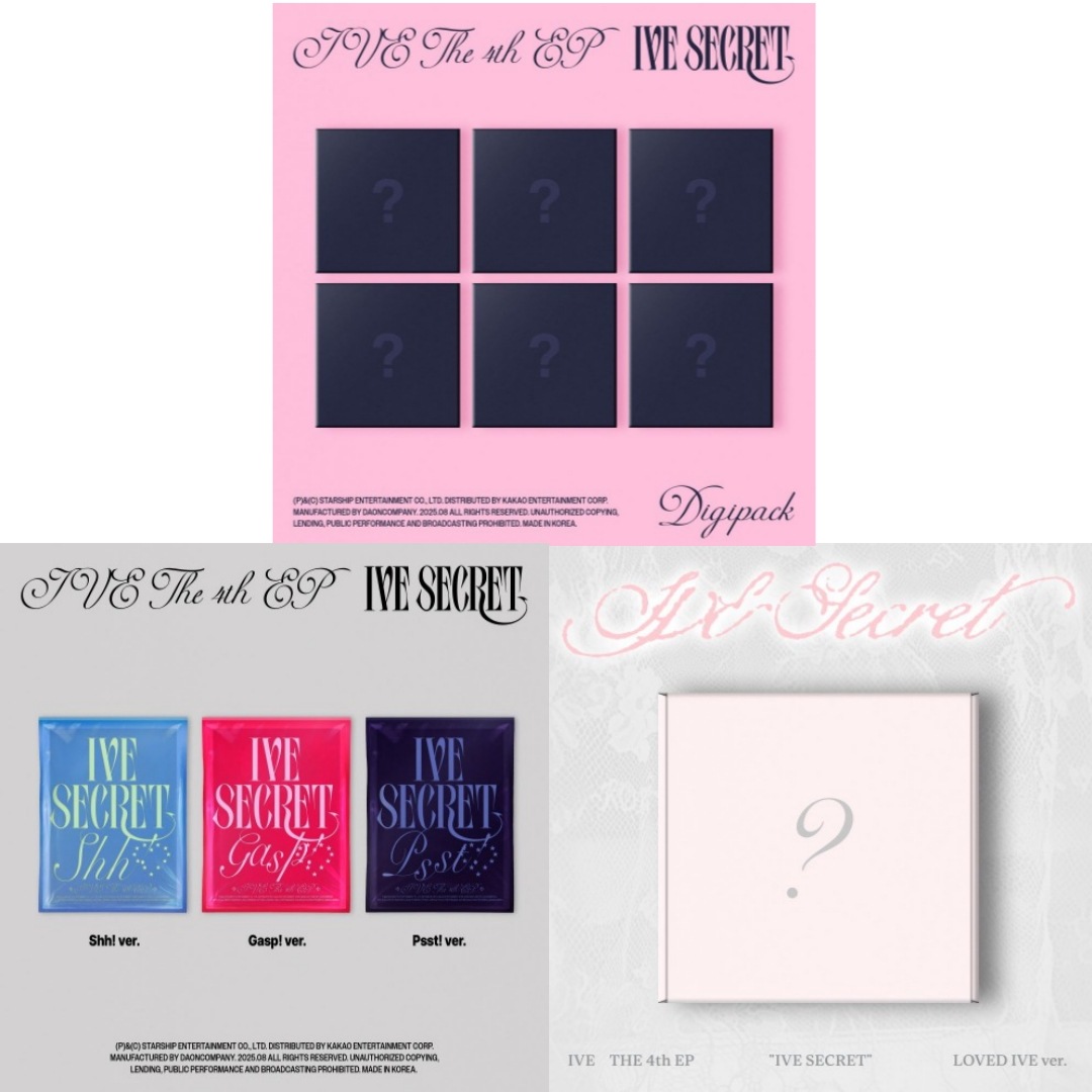 IVE Secret lovedive ver アルバム 新品未開封✖︎10 IVE SECRET LOVED IVE Ver. 未開封 アルバム 10点 - メルカリ