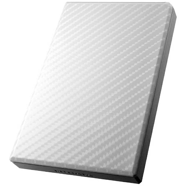 HDPT-UT500W 外付けHDD セラミックホワイト 500GB ポータブル型