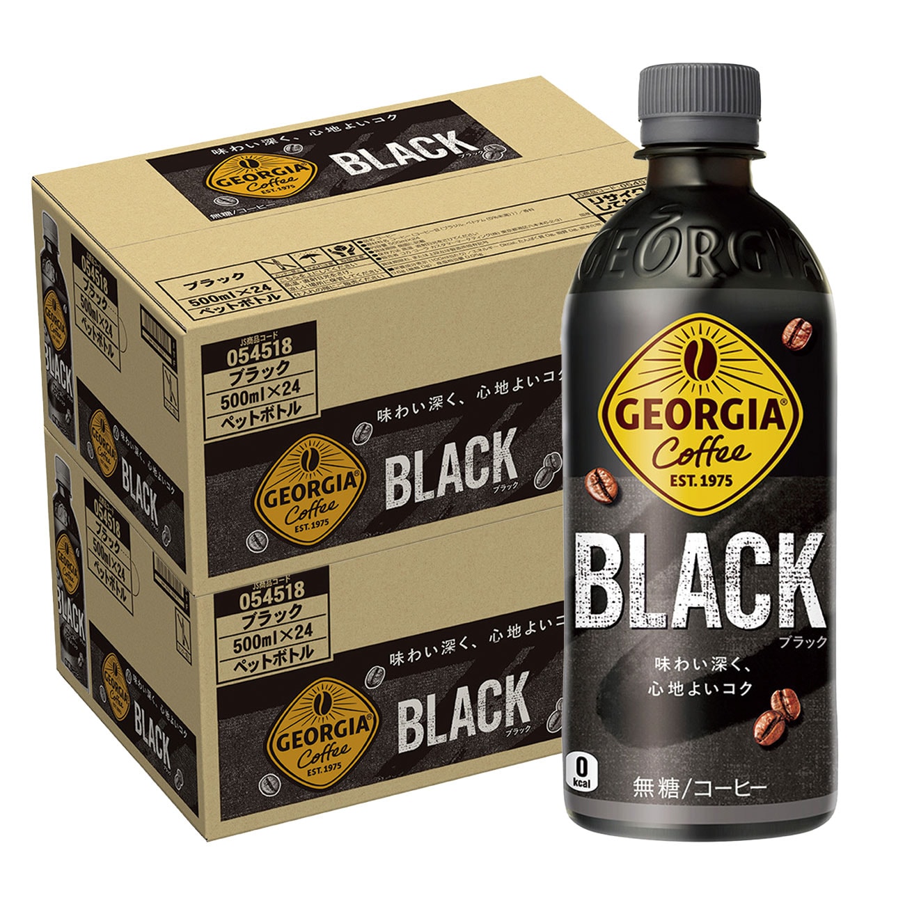 ジョージア ザ ブラック 500ml 2ケース/48本 4,873円
