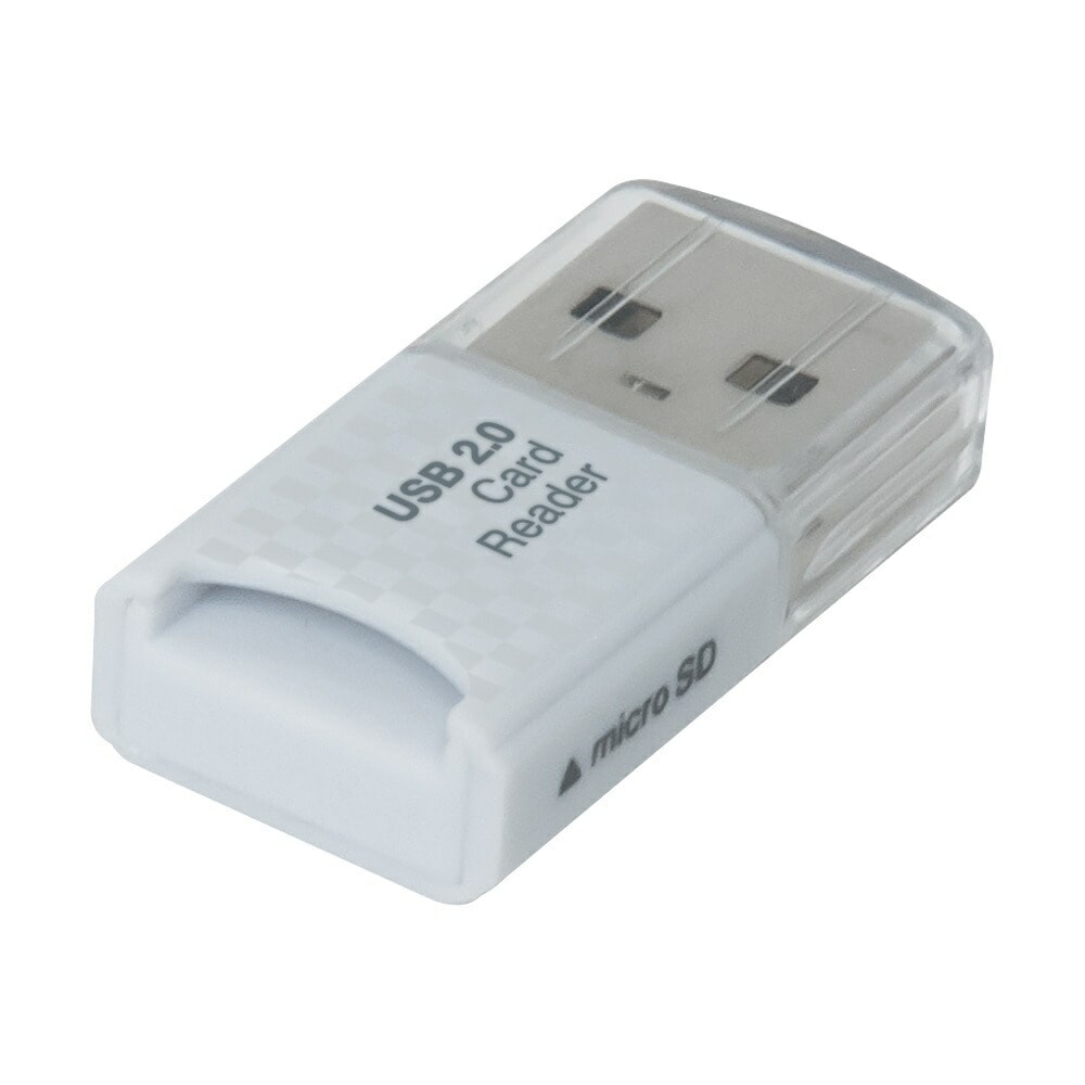 （まとめ買い）USB2.0カードリーダー/ライター ホワイト CRW-MSD79W [x3]