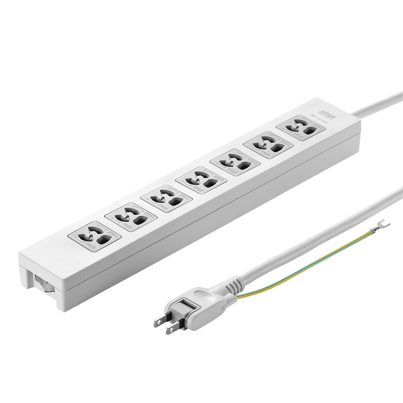 （まとめ買い）電源タップ 3P 7個口 5m TAP-F37-5ZSR [x3]