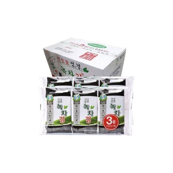 地図表 緑茶 食卓のり 4g*72個 K-FOOD