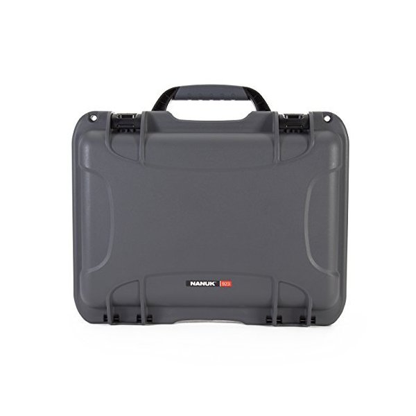 Nanuk 923 Waterproof Hard Case Empty with TSA Approved Travel Lock Latches - Graphite 並行輸入品