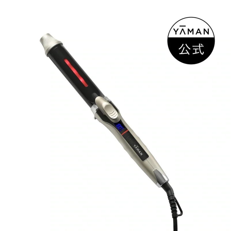 【うるつやカールアイロン】ヘアアイロン スムースアイロンフォトイオン カール 32mm ヘアケア 保水ヘアアイロン カール ヴェール髪 海外 スタイリング YJHB1N YA-MAN ヤーマン ギフト