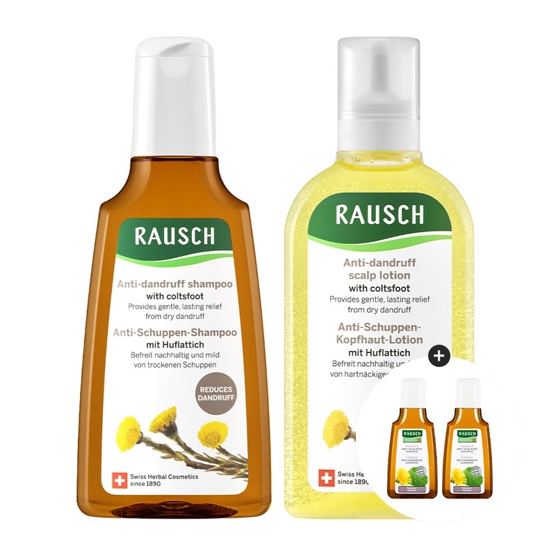 【ラウシュ】【フケケアSET】コルツフットシャンプー200ml＆トニック200mlデュオ