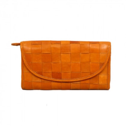 zucchero メッシュ長財布 BR ブラウン 40 48081
