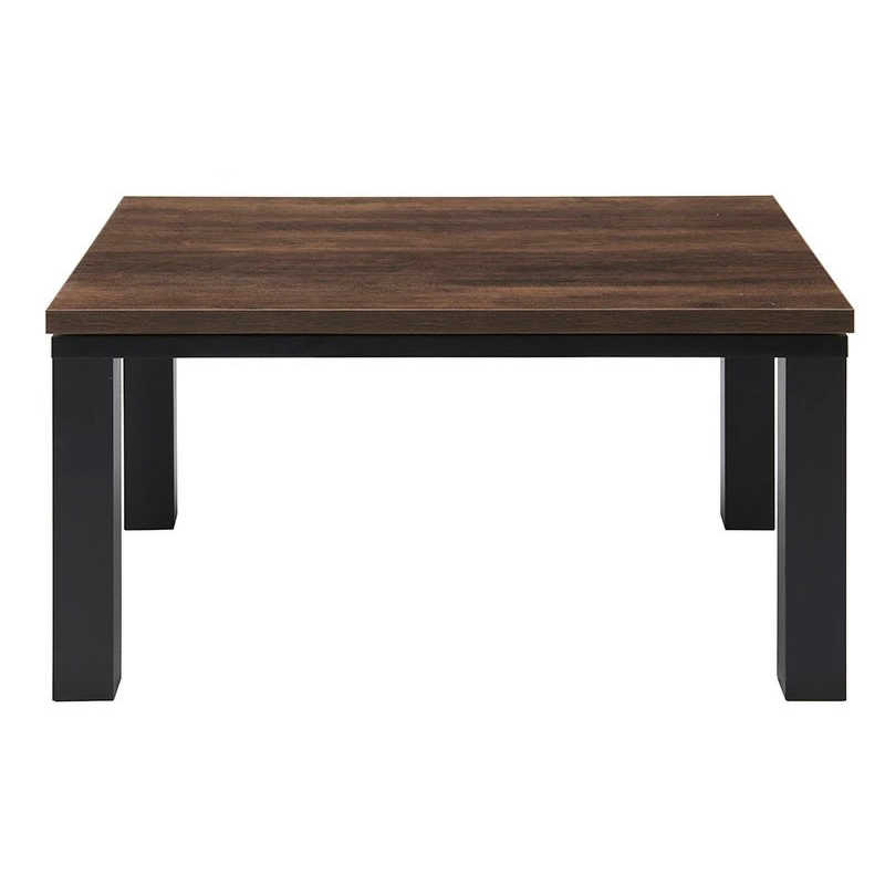 ユアサ　フラットヒーターこたつ [約60×80cm /長方形] ブラウン　YLW-8609MC-MBK