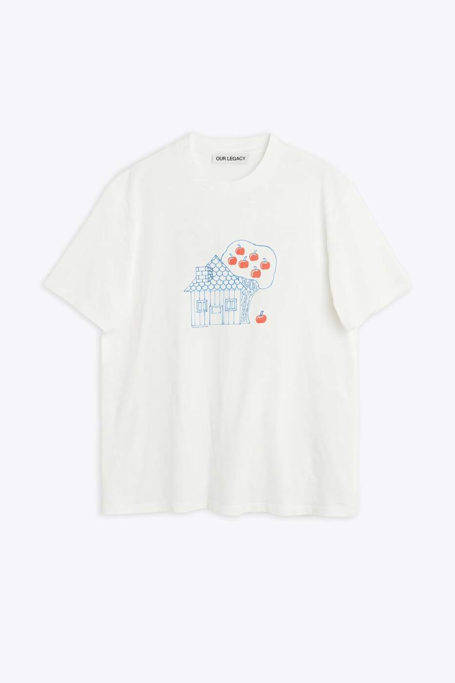 W4246BCP.CASA PRINT ホワイト 秋冬2024 Tシャツ メンズ ia