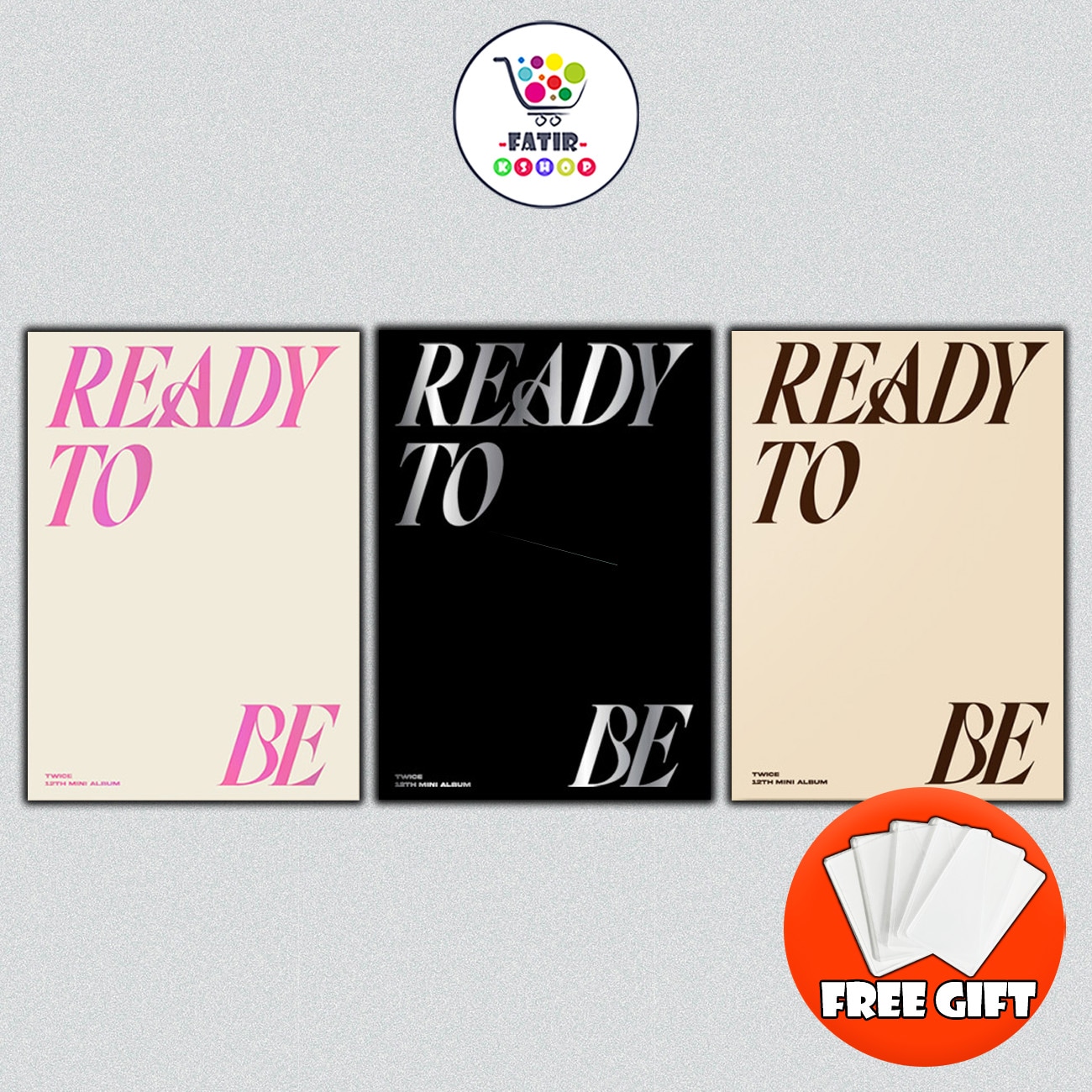 [未開封新品] [3種セット] TWICE（TWICE）アルバムREADY TO BEミニ12集レディトゥビー_ポスター贈呈終了