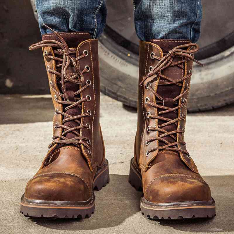 ブーツ メンズ 冬 秋 モード ハイカット ジッパー シューズ ブーツ完全 ブランド レザー ワーク フロント 防水 本革 スエード 靴 革 滑らない 大人 幅広 春 黒 防寒 セット ファスナー 暖