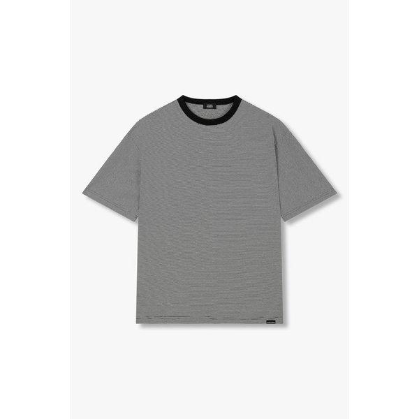 [再注文][メンズ] 垂直ピンストライプ スリーブ Tシャツ 91M5222332199