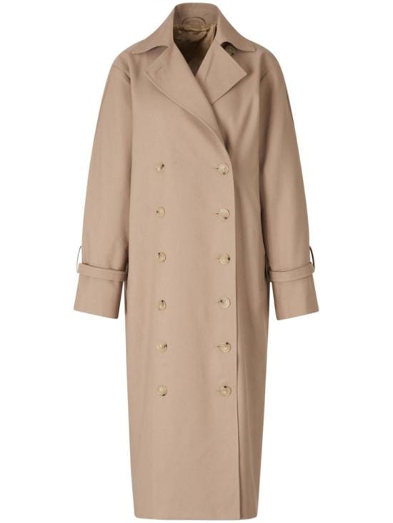 TOTEME Women Trench Coats 243WRO1112FB0243 KHAKI156 BROWN
