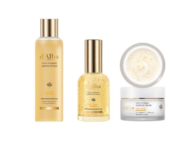 福袋 ビタートニングトナー 180ml+セラム 50ml+クリーム55g 3点セット