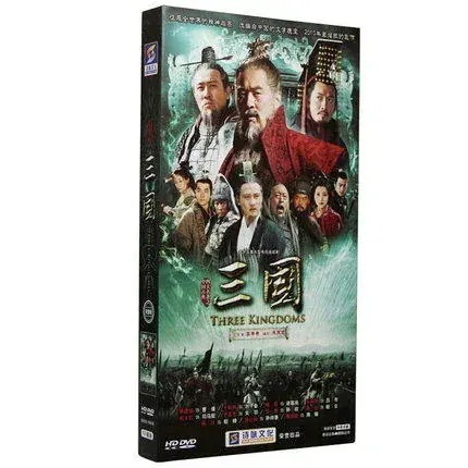（日本語字幕なし）中国ドラマ『2010 中国語字幕発音 Three スリーキングダムズ Kingdoms』DVD18枚セット 全95話 新三国志 英語字幕あり
