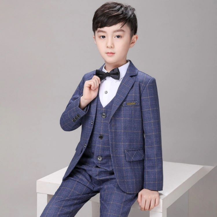 スーツ 子供服 卒業式 おしゃれ ゆったり ネクタイ付き キッズ 子供スーツ 5点セット フォーマル 大きめ スーツ 男の子 フォーマルスーツ 大きいサイズ スーツセット スーツ 幼 ベビー服 スーツ