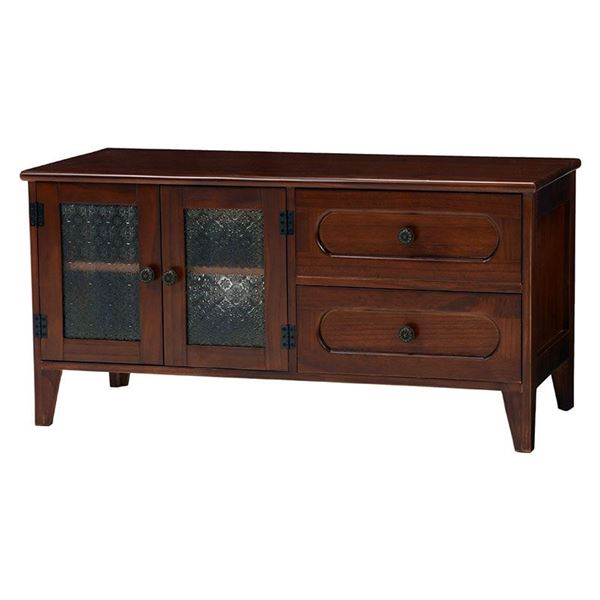 テレビ台 テレビボード 約幅90×奥行40×高さ45cm ブラウン 木製 桐 脚付き 引き出し付き リビング ダイニング インテリア家具