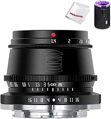 【2年保証付】TTArtisan 35mm F1.4 手動焦点固定レンズ fujiカメラに対応 富士