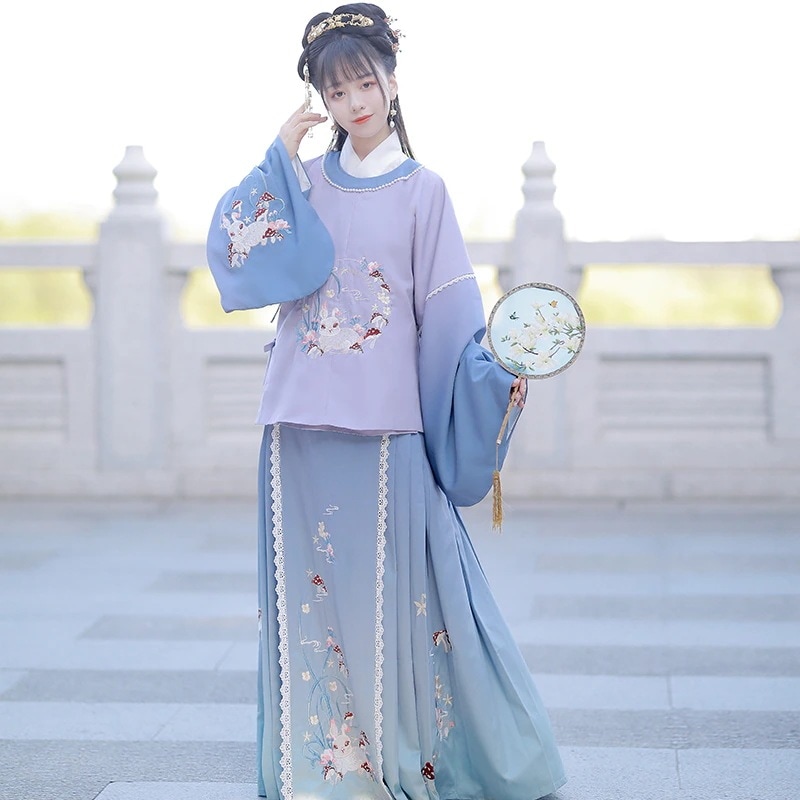 在库限りです! 【フルセット】メンズレディースキッズ稚兎丸首明製cos服レディース重工刺繍ショートジャケット馬面スカート秋