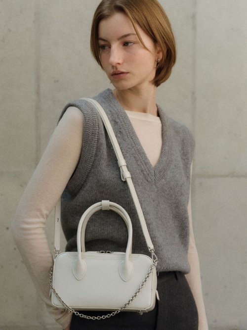 DEMERIEL (2024) ボウリングバッグミディアムアイボリー