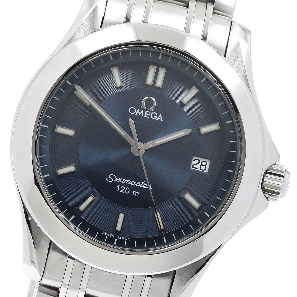 オメガ OMEGA 2511.82 シーマスター120 デイト クォーツ メンズ _943323【中古】