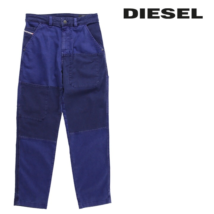 カラーデニム ジーンズ パンツ メンズ D-AZERR-SP 切替デザイン ストレッチ die-m-p-e8-849